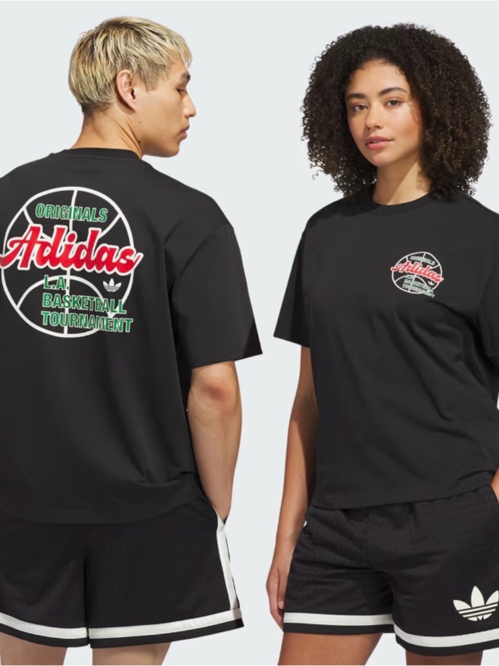 adidas Black Short Sleeve T-Shirt brand